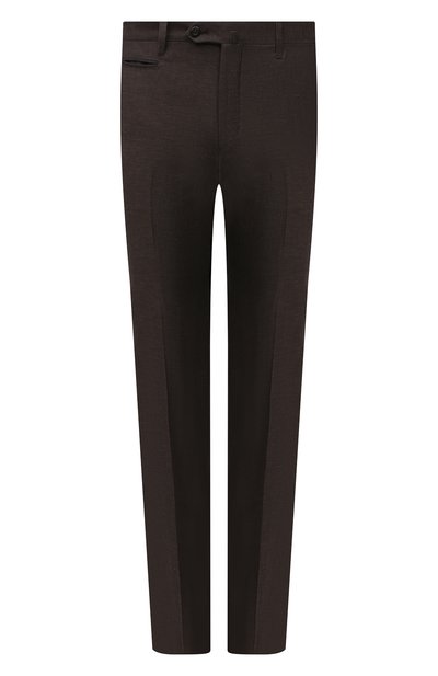 Мужские брюки из шерс ти и льна CORNELIANI, арт. 895B05-2114165/02