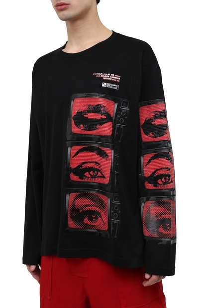 Хлопковый лонгслив DOLCE & GABBANA, арт. G8NV8T/FU7EQ, фото 3