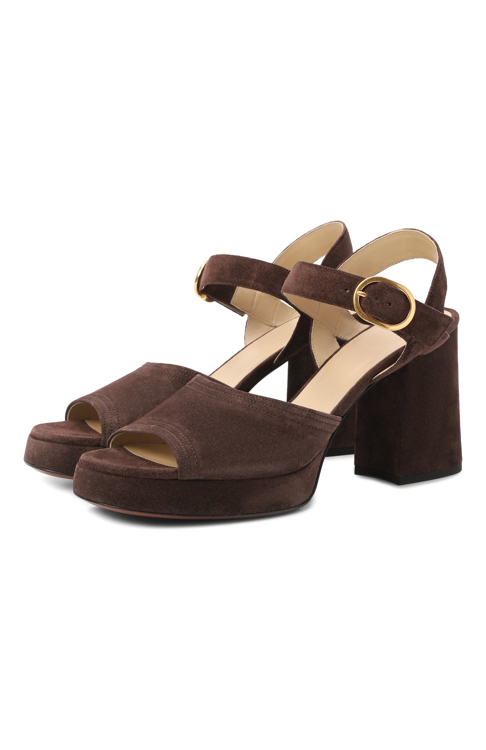 Замшевые босоножки fawcette 100 VALENTINO, арт. 8W0S0MI1/DHU, фото 1