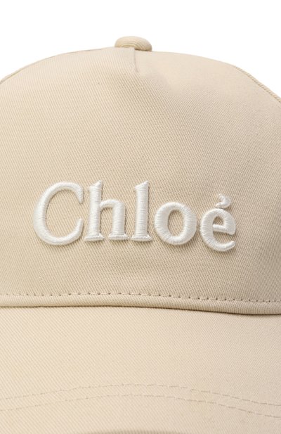 Хлопковая бейсболка CHLOÉ, арт. C20429, фото 3