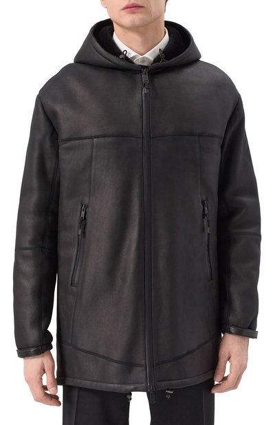 Дубленка из овчины PRADA, арт. UPS477-1H44-F0002, фото 3