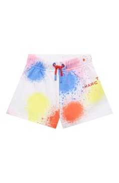 Детские хлопковые шорты MARC JACOBS (THE) разноцветного цвета, арт. W14292 | Фото 1 (Материал внешний: Хлопок; Случай: Повседневный; Нос: Не проставлено; Материал сплава: Проставлено; Ростовка одежда: 9 лет | 134 см, 12 лет | 152 см, 3 года | 98 см, 4 года | 104 см, 5 лет | 110 см, 7 лет | 122 см)