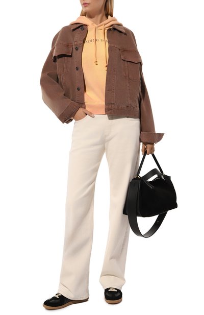 Хлопковое худи ACNE STUDIOS, арт. FA-UX-SWEA000139, фото 2