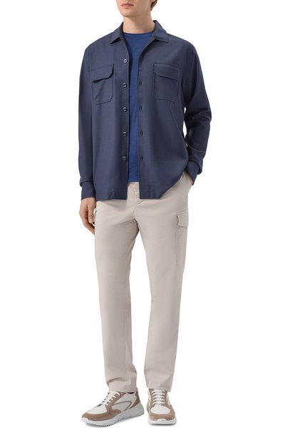 Шерстяная рубашка CAPOBIANCO, арт. 20M514.UN00., фото 2