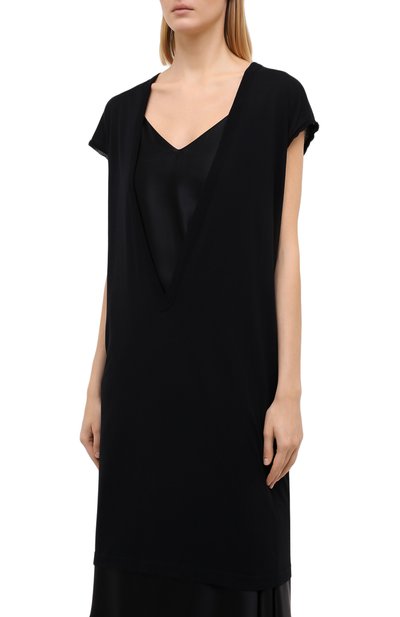 Топ из вискозы и шелка RICK OWENS, арт. RP20F2109/JS, фото 3