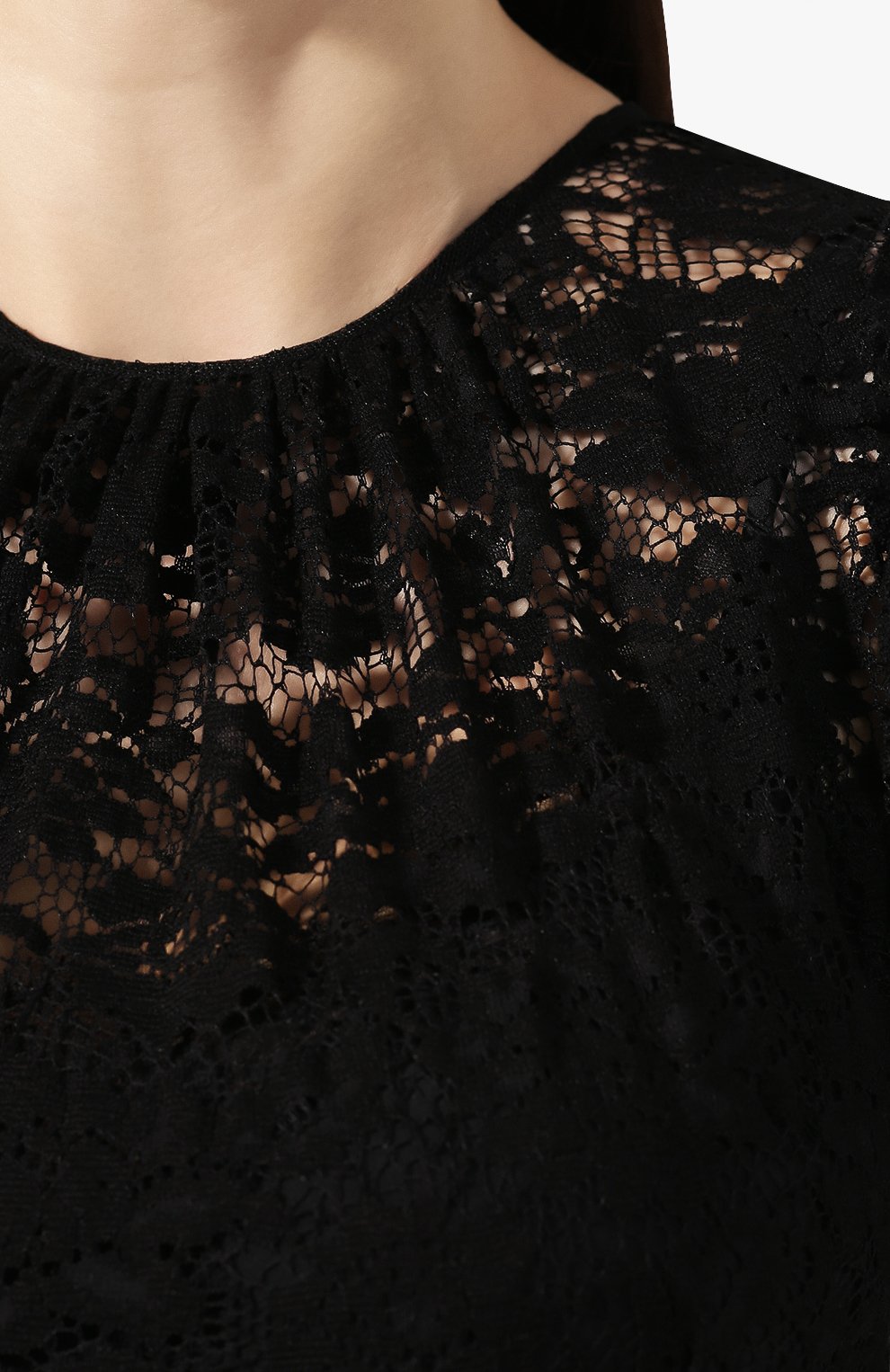 Кружевное платье DOLCE & GABBANA черного цвета по цене 385500 руб., арт. F65G9T/HLMN2, фото 5 Кружевное платье DOLCE & GABBANA, арт. F65G9T/HLMN2, фото 5