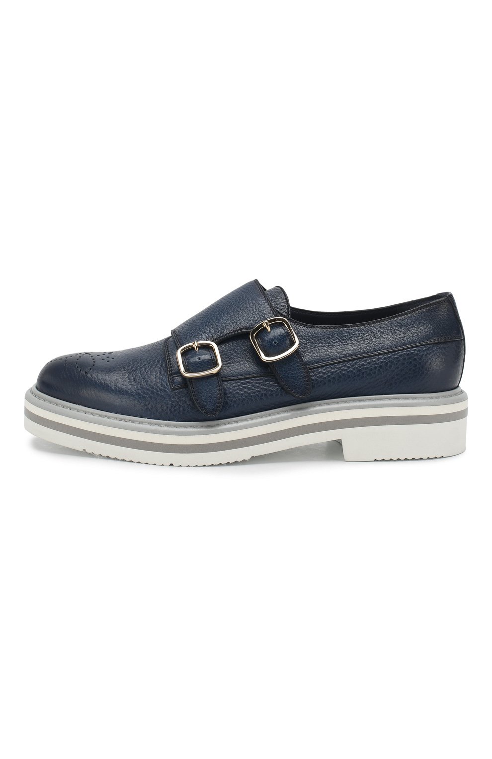 Кожаные монки SANTONI, арт. WUSH57770HQ3SDDKU73, фото 3
