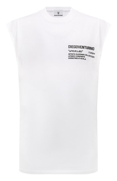 Мужская хлопковая майка DIEGO VENTURINO, арт. D3S4TS-SMBASIC2