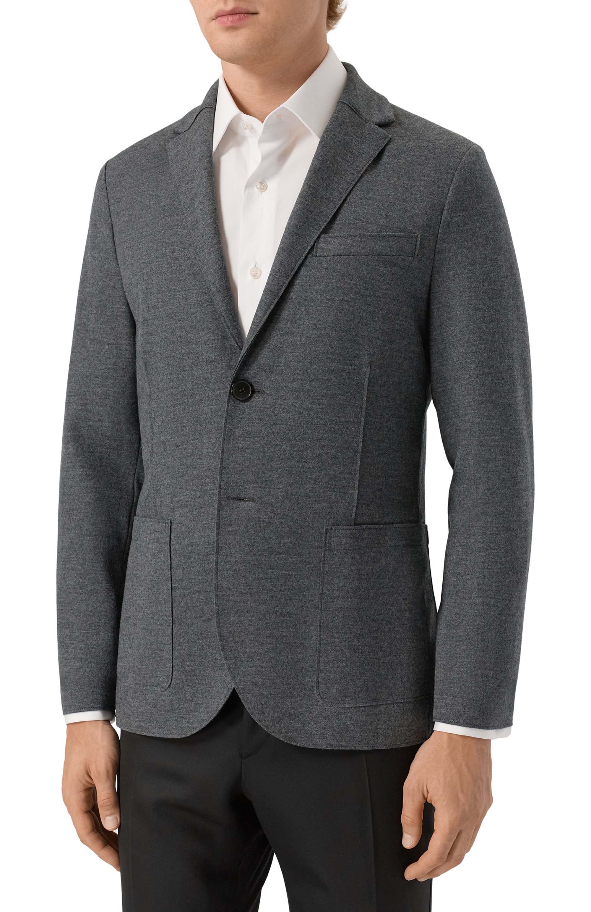 Шерстяной пиджак HARRIS WHARF LONDON, арт. CL7G27MYM, фото 3