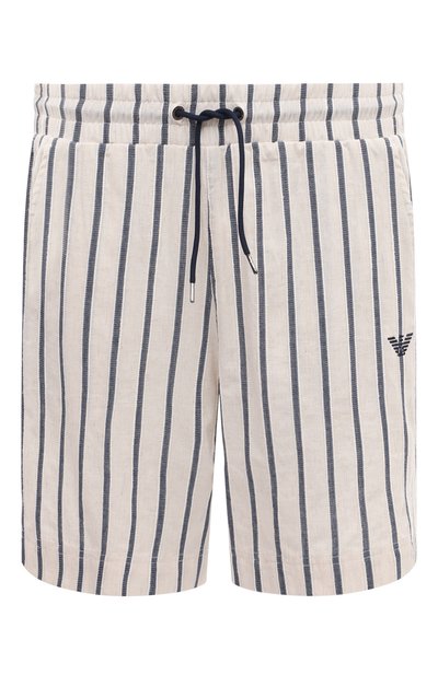 Мужские хлопковы�е шорты EMPORIO ARMANI, арт. 211864/4R465