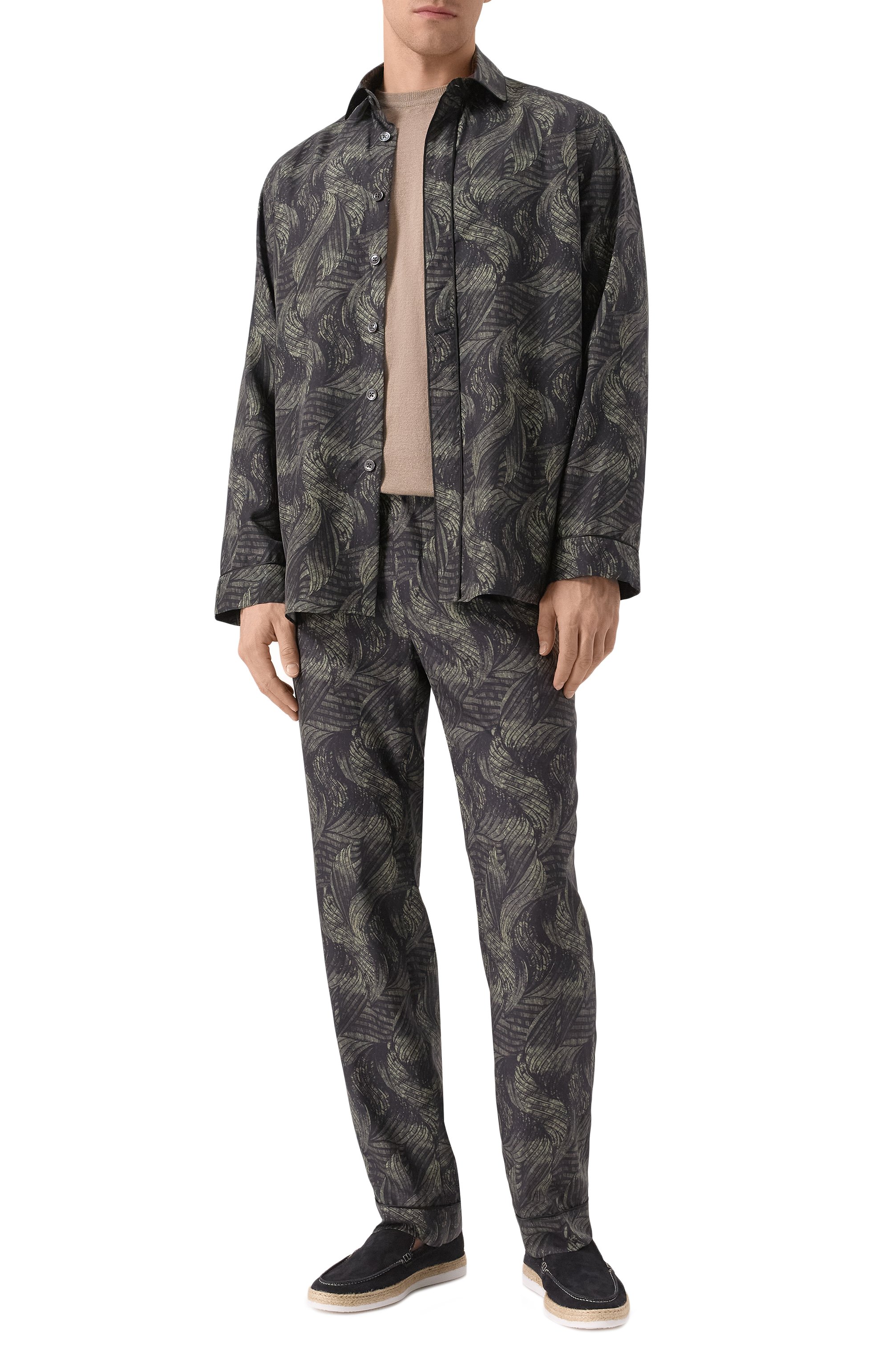 Шелковая рубашка CORNELIANI, арт. 25P918-2591922, фото 2