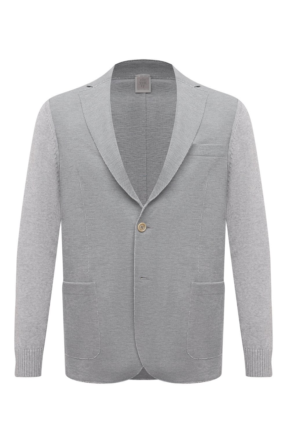 Хлопковый пиджак ELEVENTY PLATINUM, арт. E76GIAE09 TES0E187, фото 1