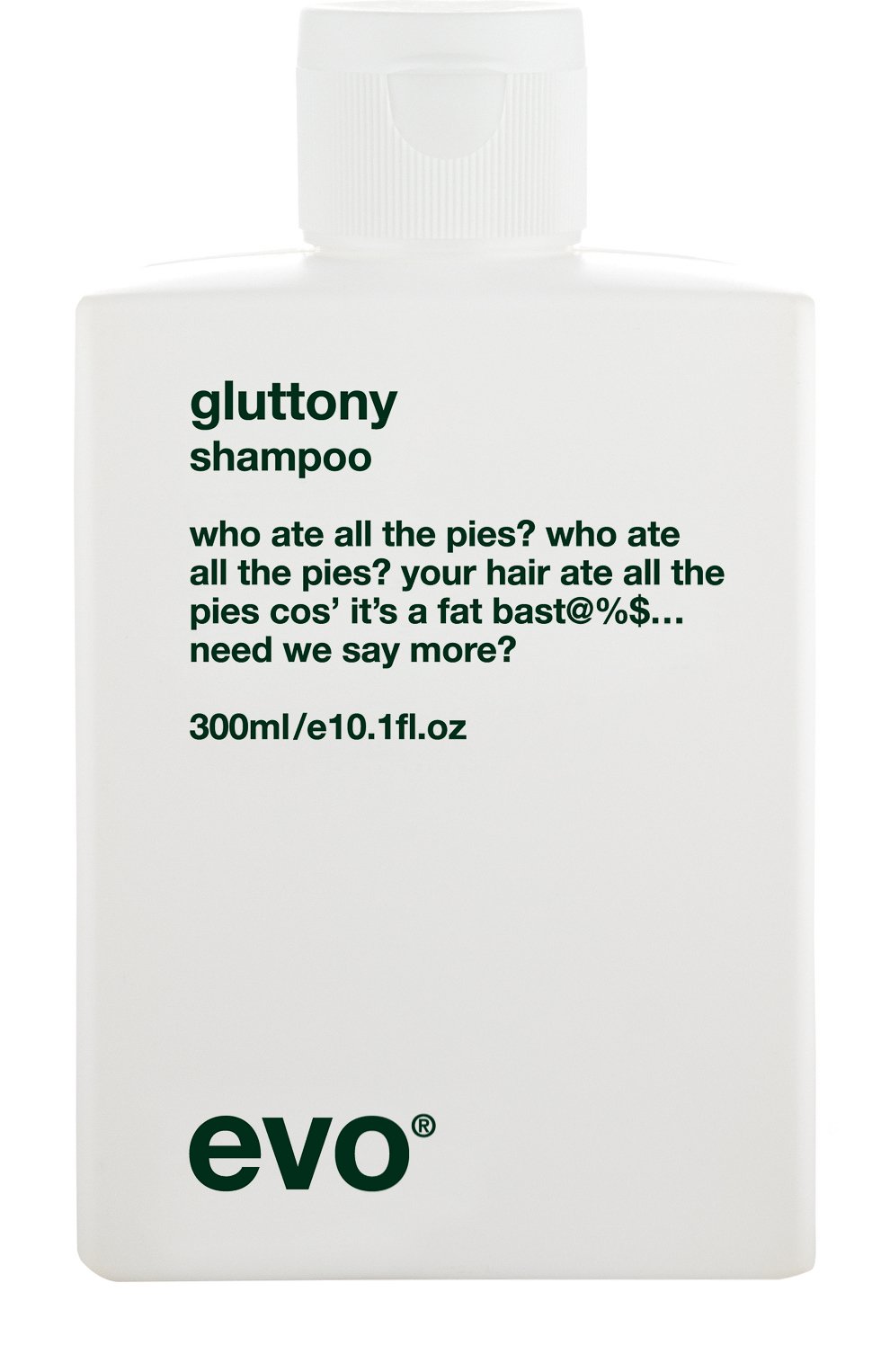 Шампунь для объема gluttony (300ml) EVO бесцветного цвета по цене 2310 руб., арт. 9327417000388, фото 1 Шампунь для объема gluttony (300ml) EVO, арт. 9327417000388, фото 1