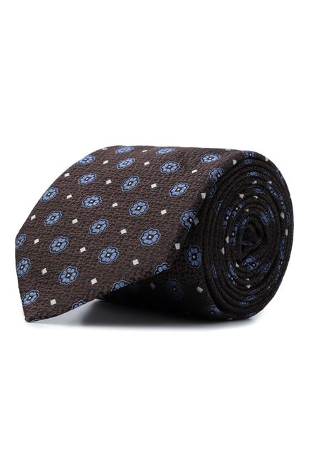 Мужской шелковый галстук CANALI, арт. 18/HJ04420