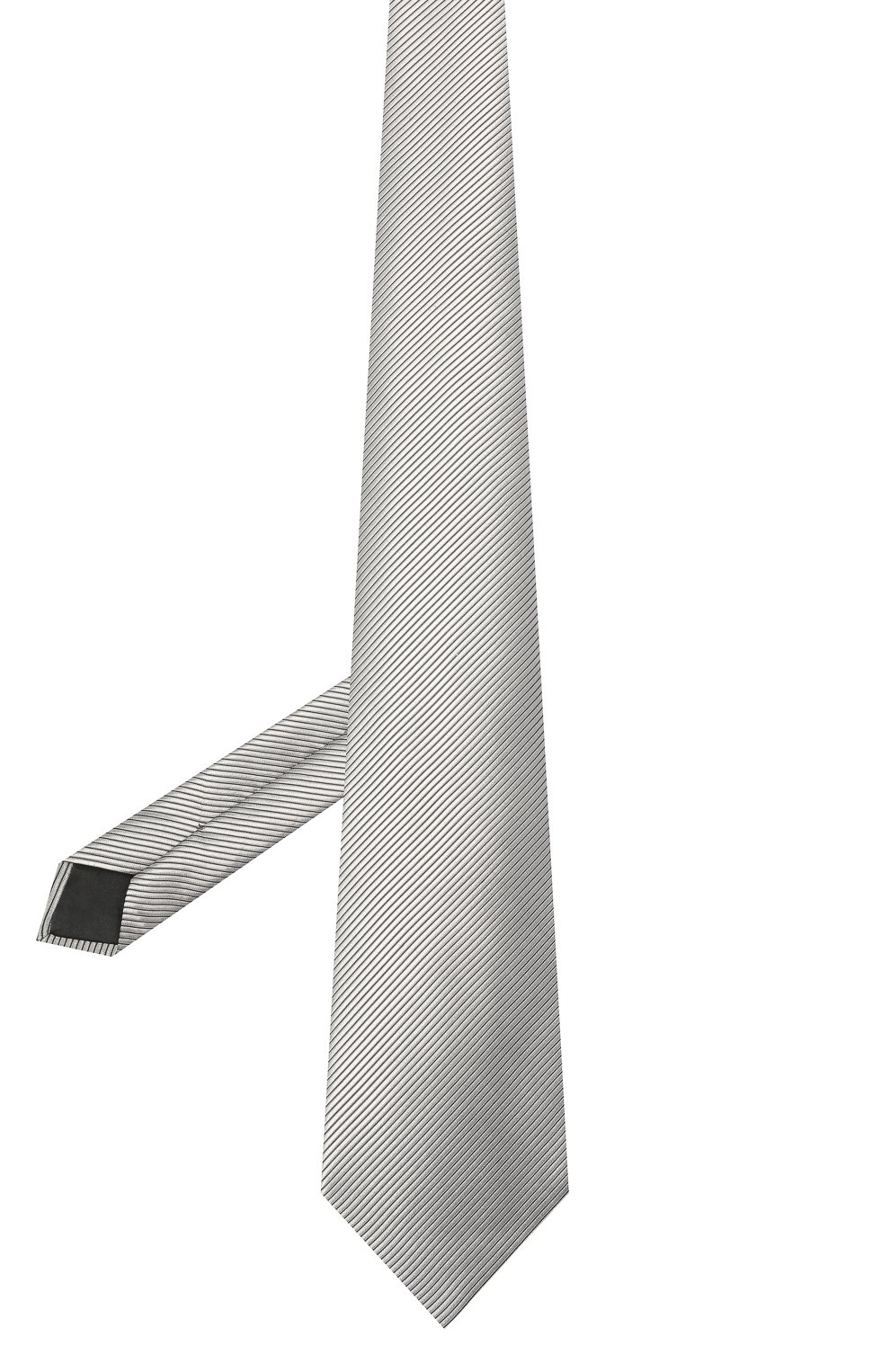 Шелковый галстук LANVIN серого цвета по цене 15750 руб., арт. 2110/TIE, фото 2 Шелковый галстук LANVIN, арт. 2110/TIE, фото 2