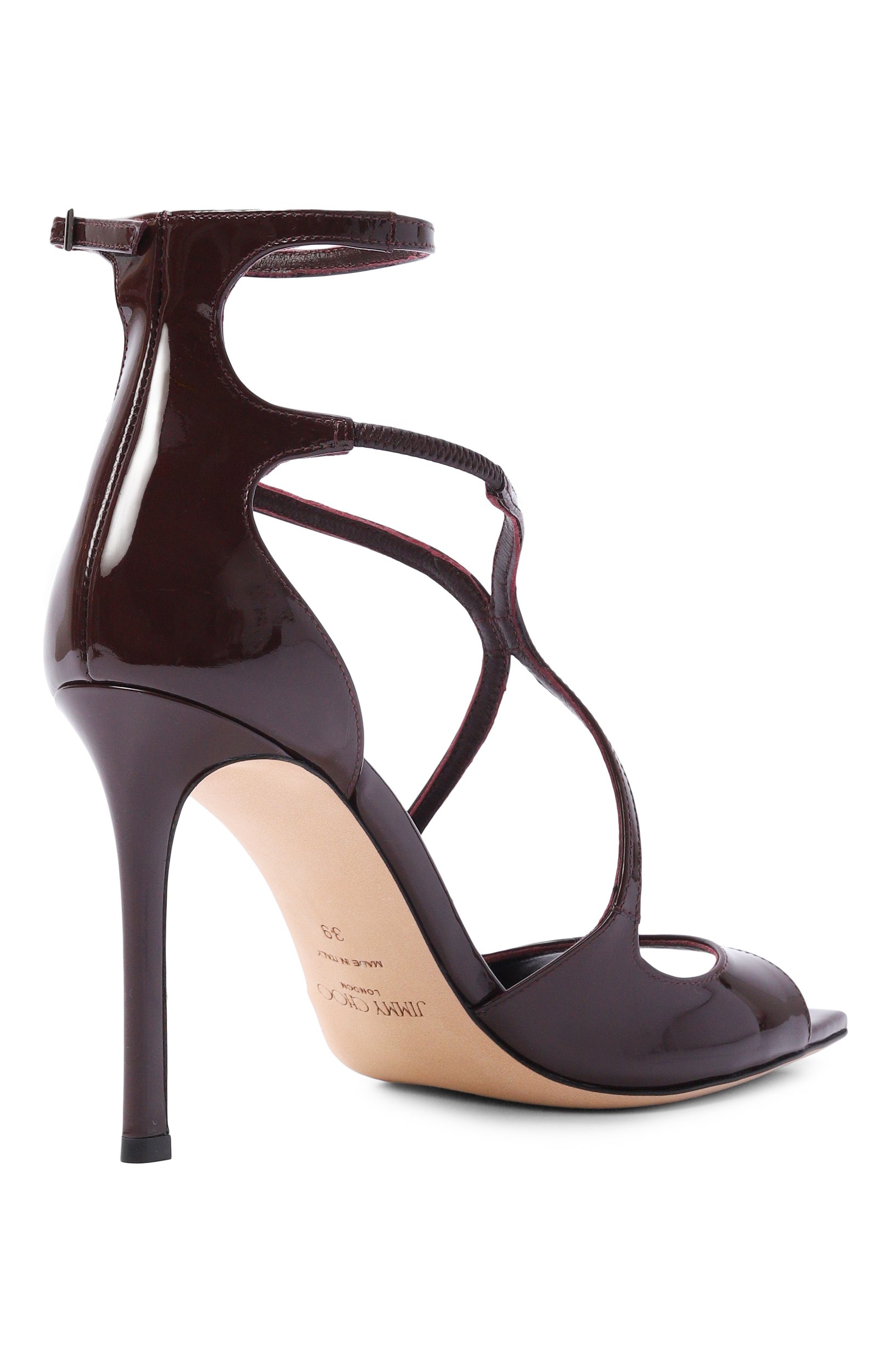 Лакированные босоножки azia 95 JIMMY CHOO, арт. AZIA 95/PAT, фото 5