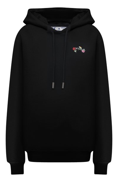 Женский хлопковое худи OFF-WHITE, арт. 0WBB035R21JER003