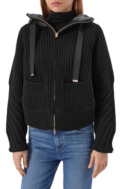 Комбинированный кардиган HERNO, арт. MP000150D/70016, фото 3