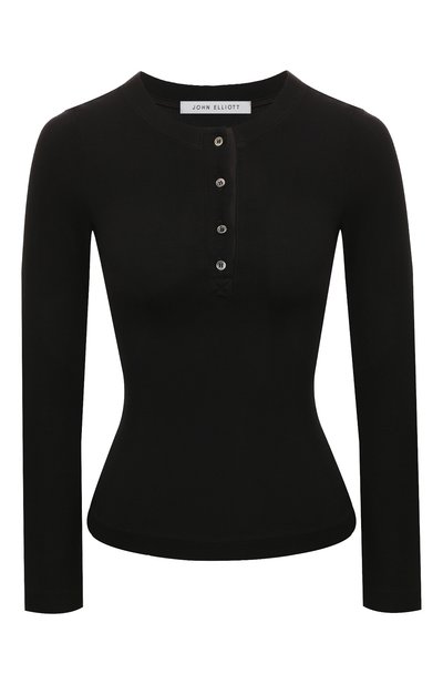 Лонгслив-хенли из вискозы JOHN ELLIOTT, арт. WA296C1210A, фото 1