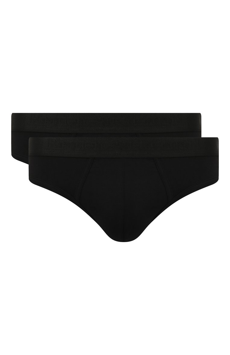 Комплект из двух хлопковых брифов с широкой резинкой ZEGNA, арт. N2X400040, фото 1