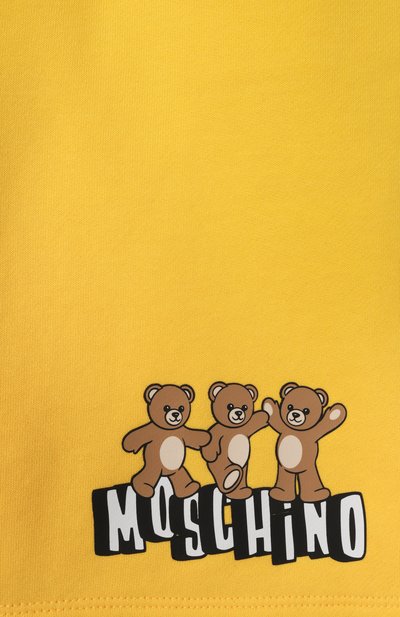Хлопковые шорты MOSCHINO, арт. HUQ02M/LCA89, фото 3