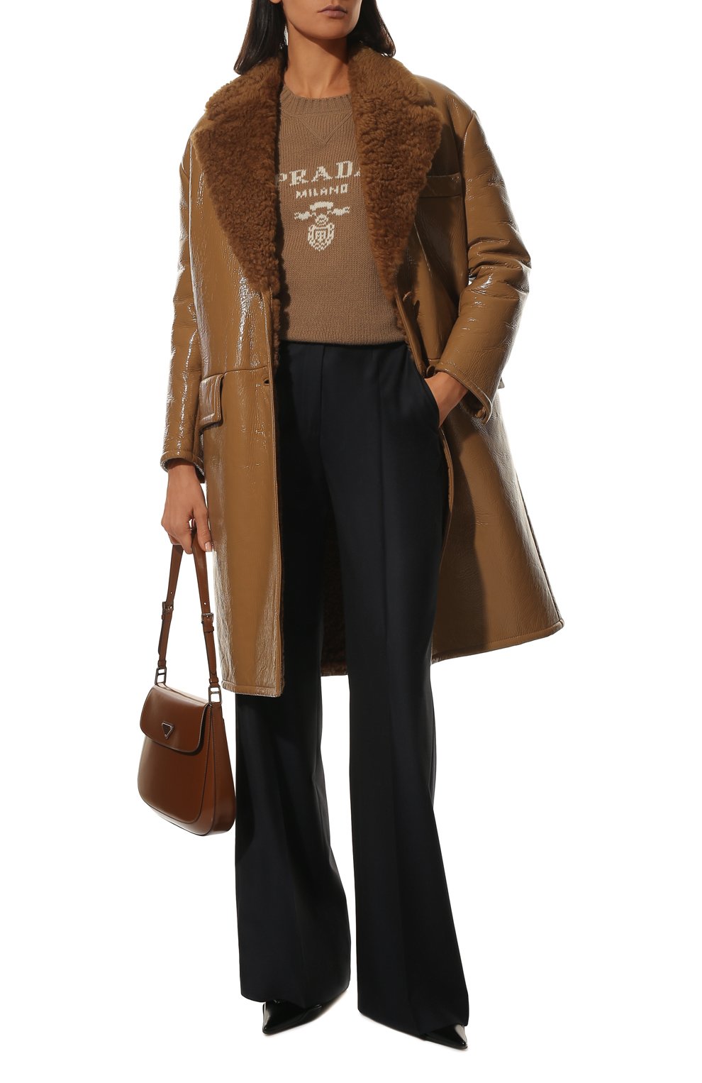 Дубленка из овчины PRADA, арт. 56967-32O-F0A5T, фото 2