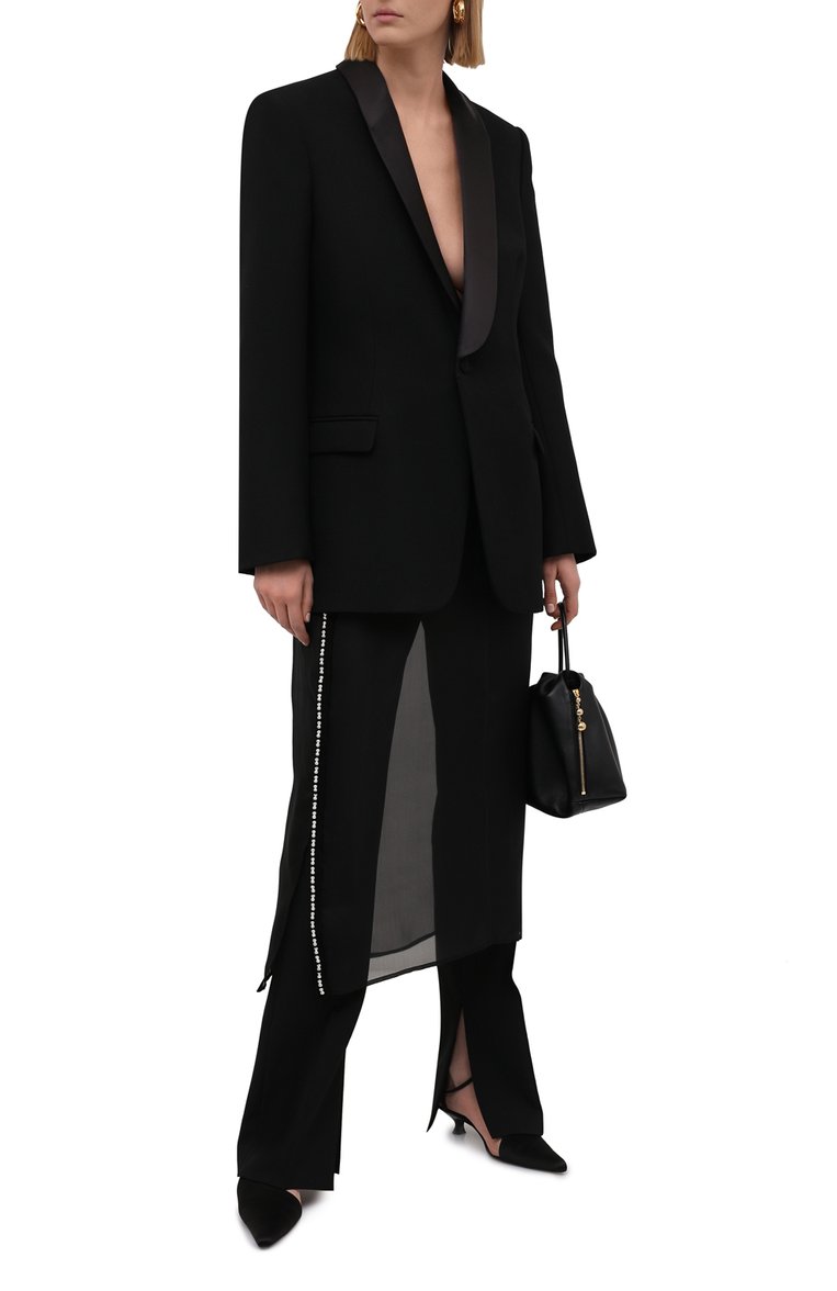 Шелковая юбка JIL SANDER, арт. JSWS356480-WS282500, фото 2