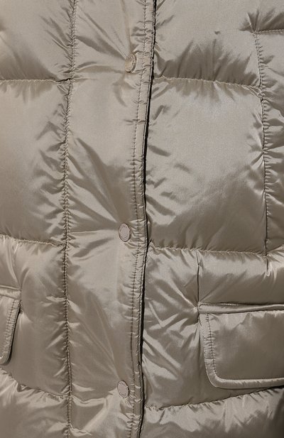 Пуховик eisle-sh MOORER светло-серого цвета по цене 243000 руб., арт. EISLE-SH_SET, фото 5 Пуховик eisle-sh MOORER, арт. EISLE-SH_SET, фото 5