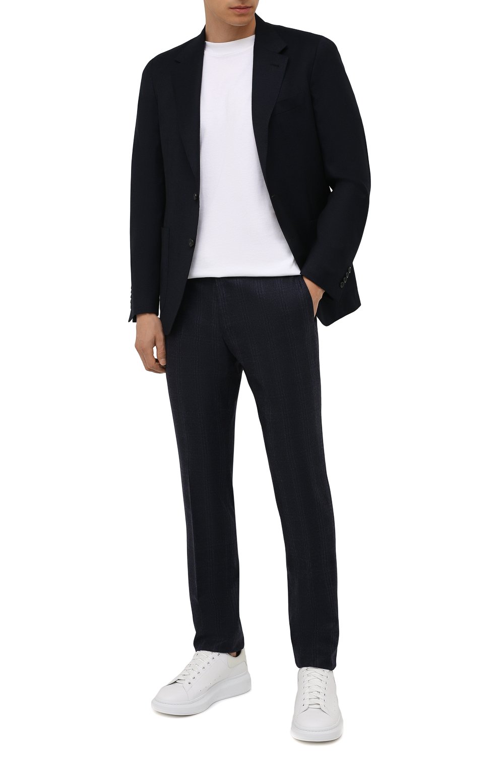 Шерстяные брюки CORNELIANI, арт. 885B01-1817505/02, фото 2