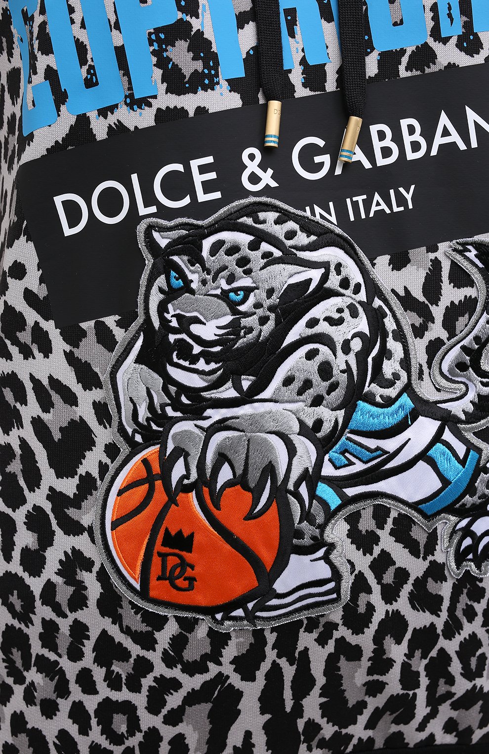 Хлопковое худи DOLCE & GABBANA разноцветного цвета по цене 113000 руб., арт. F9G00Z/G7TNK, фото 5 Хлопковое худи DOLCE & GABBANA, арт. F9G00Z/G7TNK, фото 5