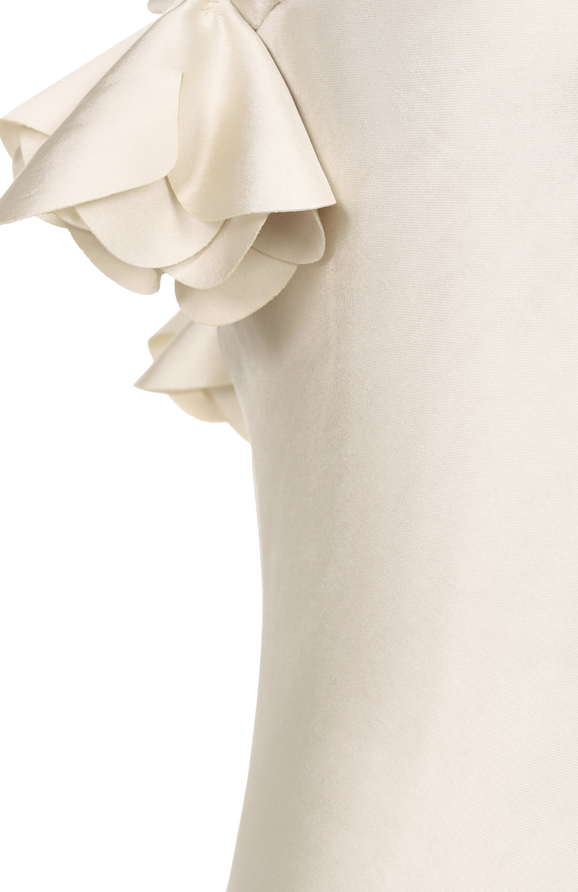 Атласное платье SELF-PORTRAIT, арт. SS25255XCH, фото 6