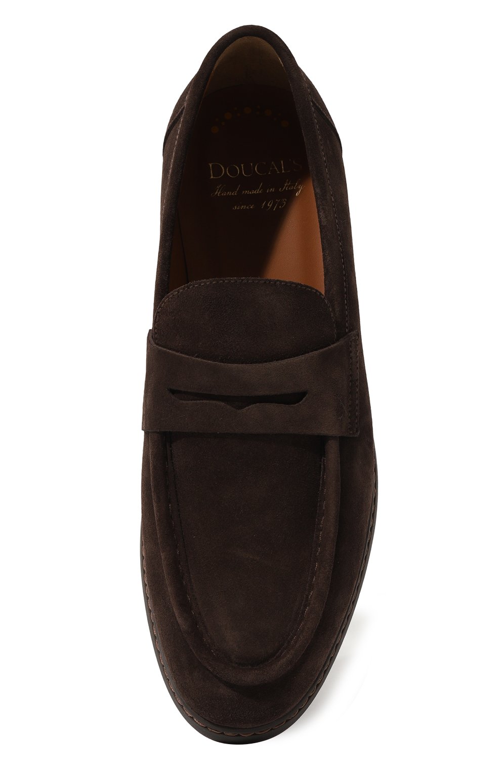 Замшевые пенни-лоферы DOUCAL'S, арт. DU3168ED0-UF0090, фото 6