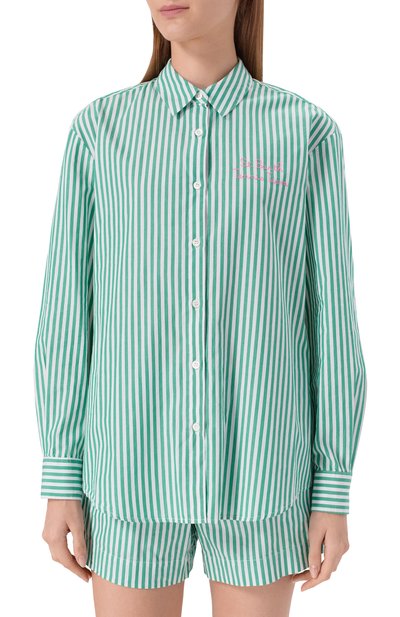 Хлопковая рубашка MC2 SAINT BARTH, арт. STBW BRIGITTE EMBRY/04328H, фото 3