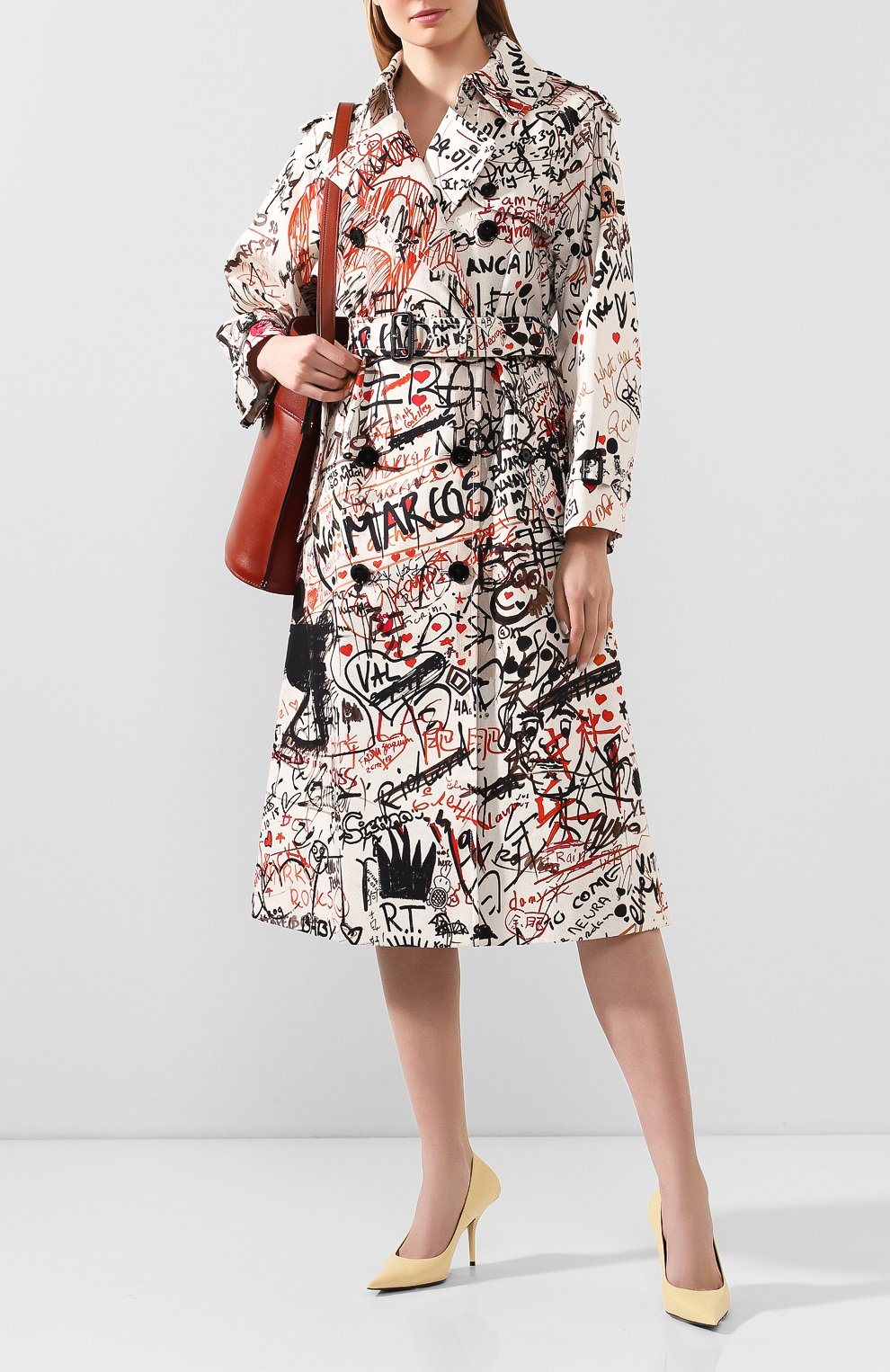 Хлопковый тренч BURBERRY, арт. 8024676, фото 2