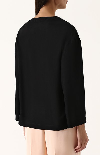 Блузка с v-образным вырезом TOM FORD, арт. TS1770-FAX180, фото 4