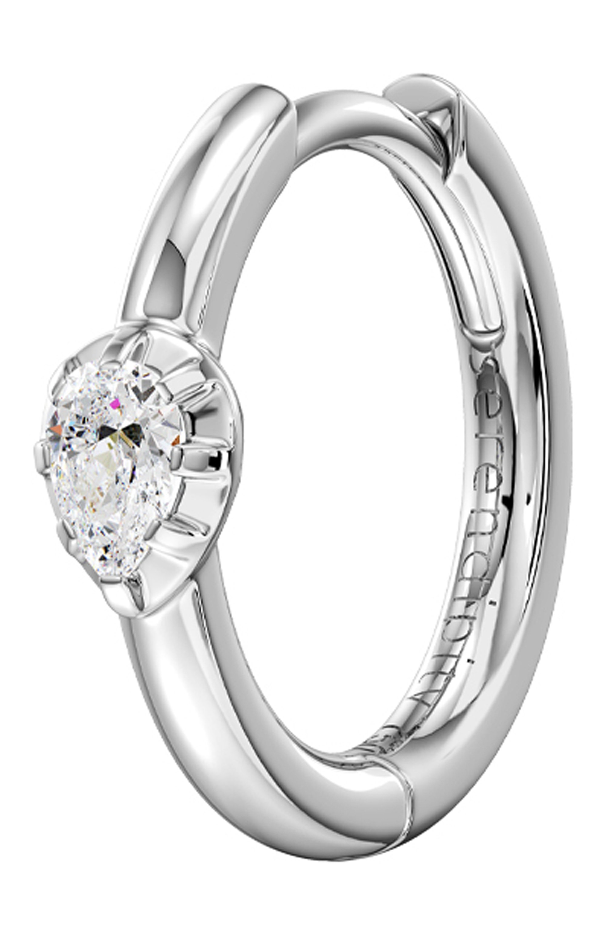 Серьга SERENDIPITY бесцветного цвета по цене 92000 руб., арт. EJE0009W, фото 1 Серьга SERENDIPITY, арт. EJE0009W, фото 1