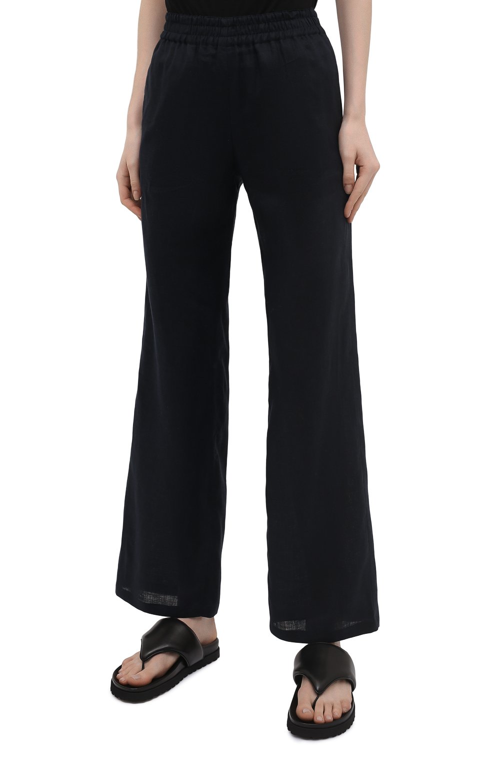 Льняные брюки EMPORIO ARMANI, арт. ANP40T/A2057, фото 3