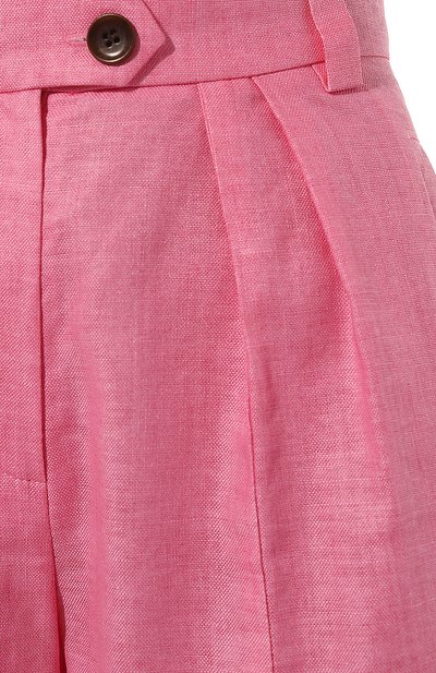 Шорты изо льна и вискозы LESYANEBO, арт. SS23/H-469/MT, фото 5