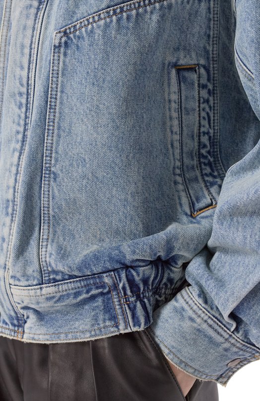 Джинсовая куртка Saint Laurent 861642/Y35AQ Голубой  861642/Y35AQ Фото 5