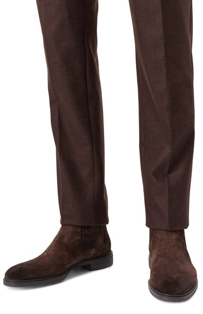 Замшевые челси easy SANTONI, арт. MGEG18937NEAXGEX, фото 3