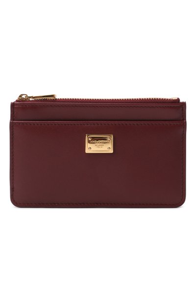 Женский кожаный футляр для кредитных карт DOLCE & GABBANA, арт. BI1261/A9S25