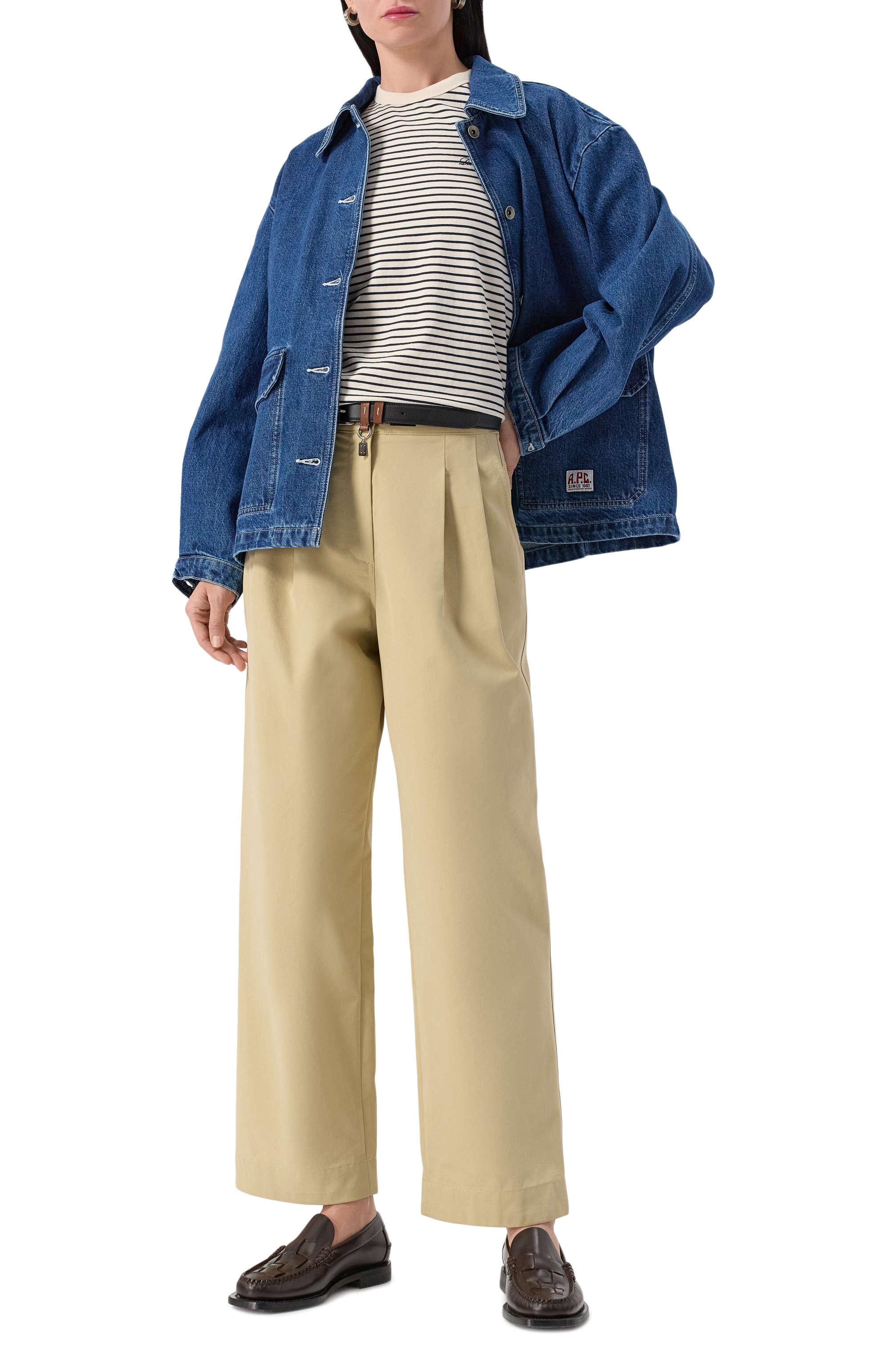 Хлопковые брюки DUNST, арт. UDPA5B225I2, фото 2