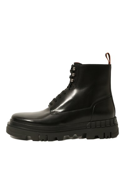 Кожаные ботинки SANTONI, арт. MGDG18233NERBPWEN01, фото 4