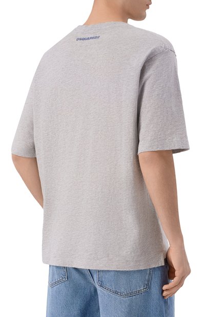 Хлопковая футболка DSQUARED2, арт. S74GD1548/D20104, фото 4