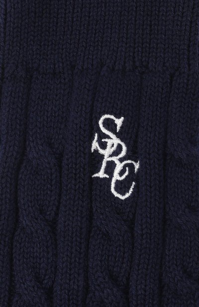 Хлопковые носки SPORTY AND RICH синего цвета по цене 6435 руб., арт. AC09676302BL106, фото 2 Хлопковые носки SPORTY AND RICH, арт. AC09676302BL106, фото 2