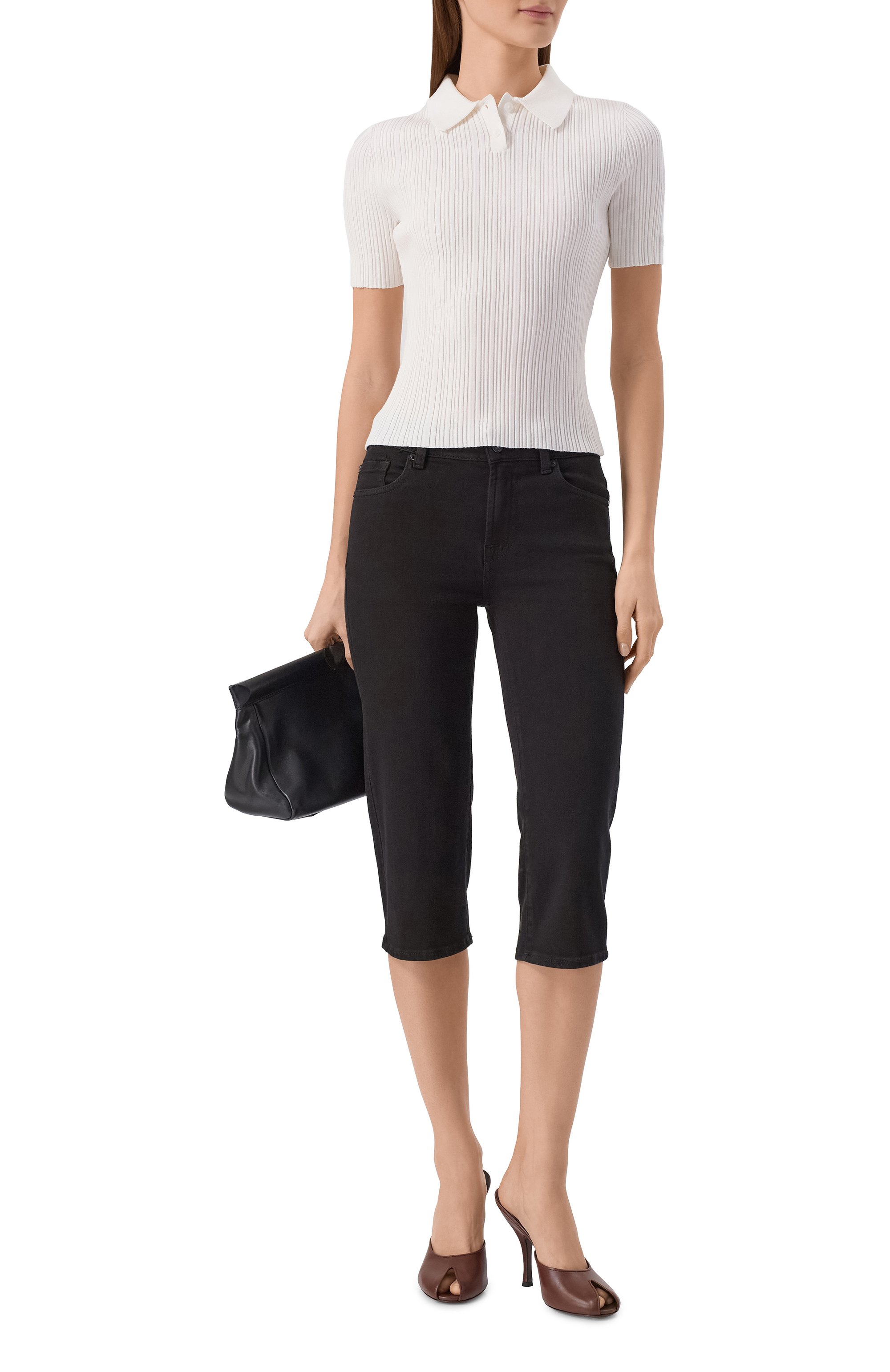 Поло из вискозы HUGO, арт. 50557771, фото 2