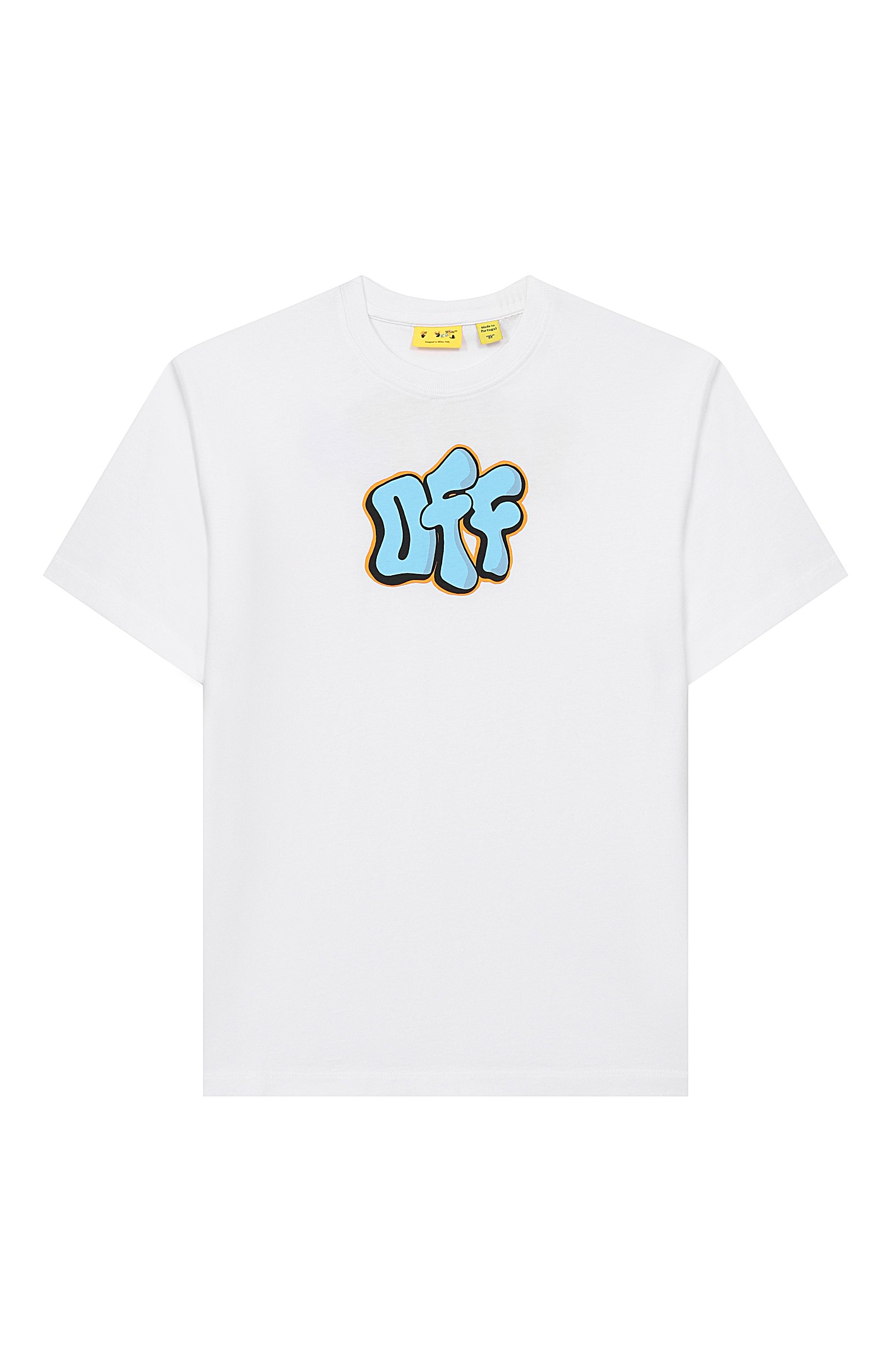 Хлопковая футболка OFF-WHITE, арт. 0BAA019F26JER0051_001, фото 1