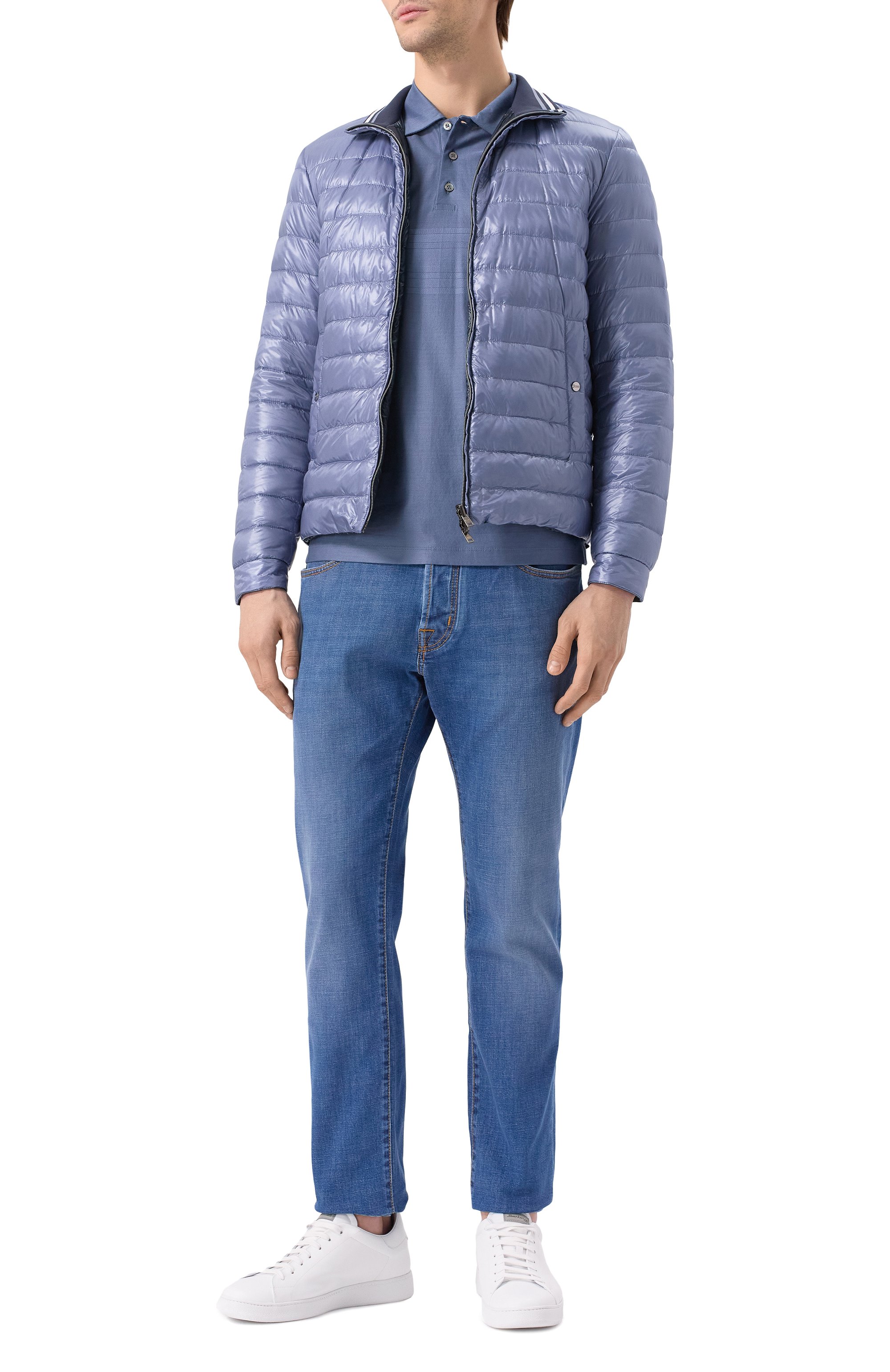 Двусторонняя куртка HERNO голубого цвета по цене 99500 руб., арт. PI001206U/12017Z, фото 2 Двусторонняя куртка HERNO, арт. PI001206U/12017Z, фото 2