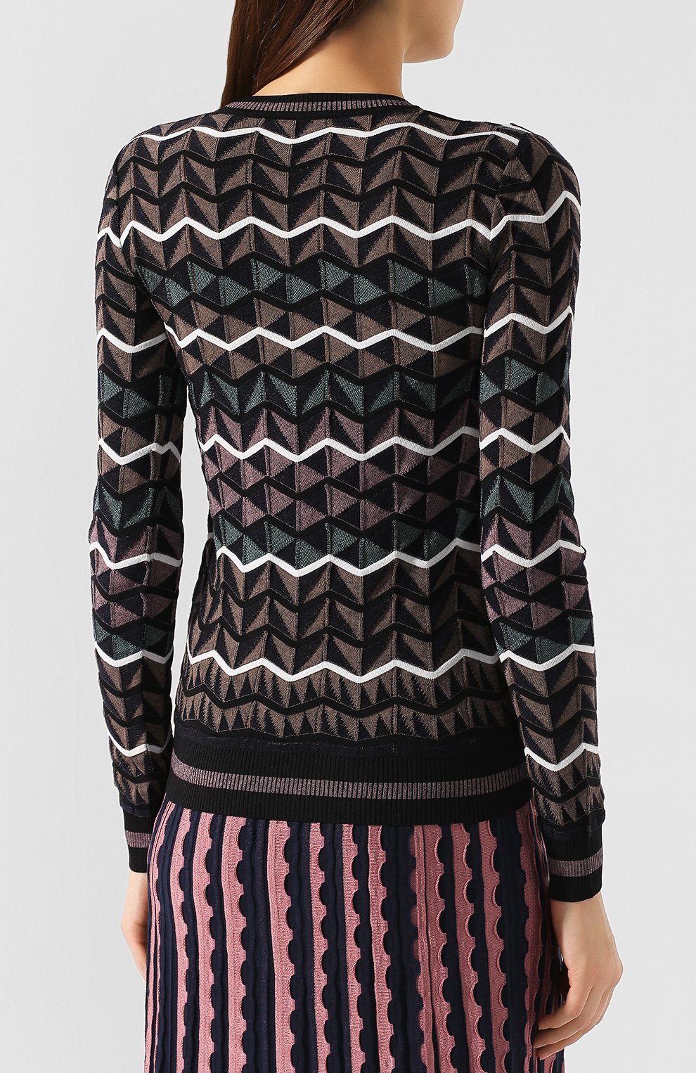 Кардиган из смеси шерсти и хлопка M MISSONI, арт. 2DM00038/2K001Z, фото 4