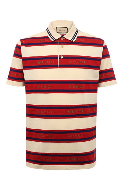 Хлопковое поло GUCCI, арт. 645258 XJC6I, фото 1